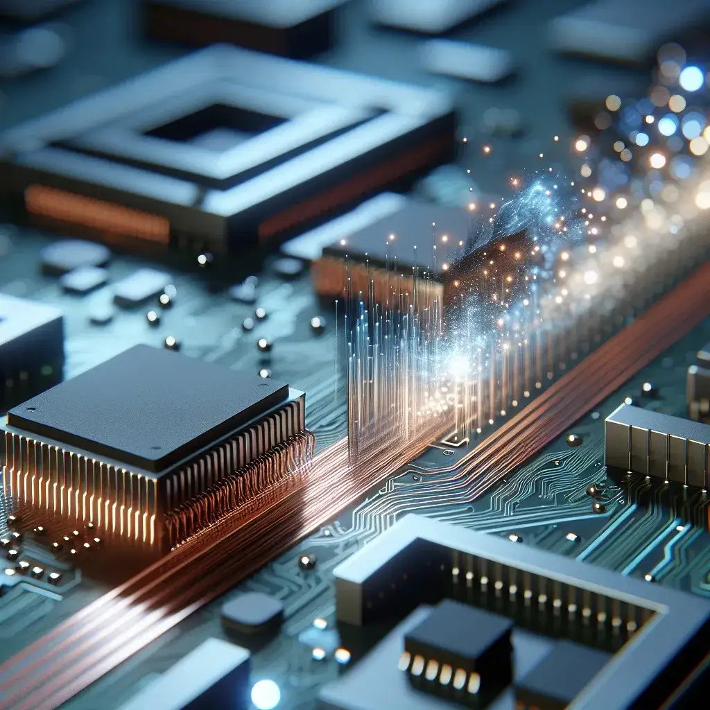 "Diagram illustrating VRAM optimization techniques used in Blackwell's MaxQ technology, showcasing efficient memory allocation and performance enhancements for improved graphics rendering in virtual environments."